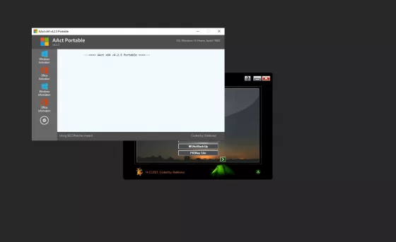 Активатор AAct Network v1.2.9 Portable установка и активация офис