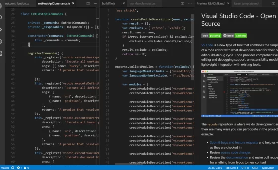 Visual Studio Code - интерфейс "мульти вкладки"