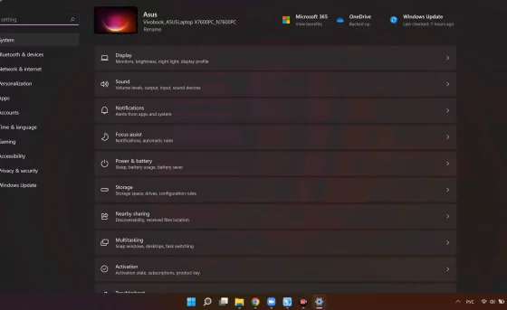 Новая навигация параметров